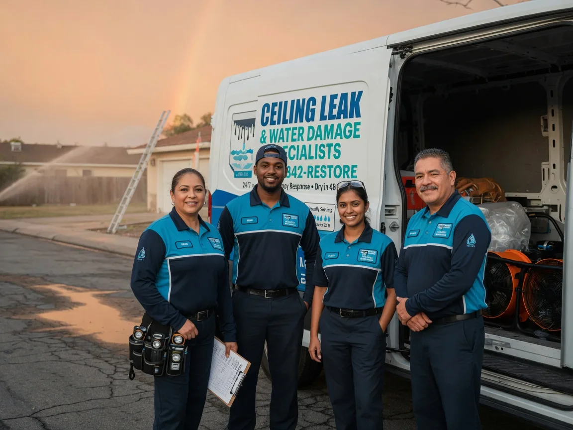 Ceiling Leak Cleanup company in Winston Salem, NC