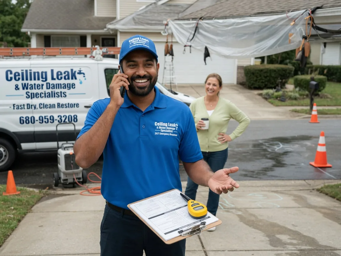 Ceiling Leak Cleanup Winston Salem, NC FAQs